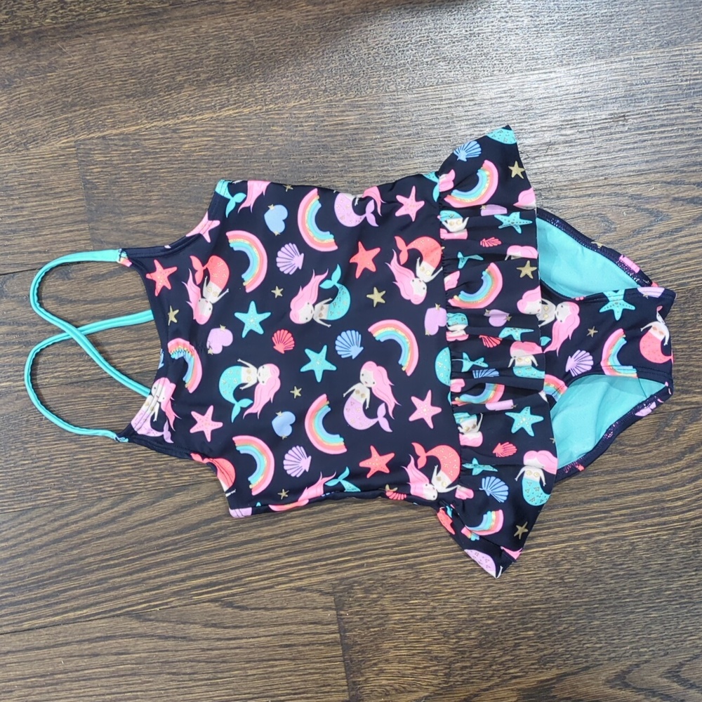 H&M | mermaid rainbow bathing suit